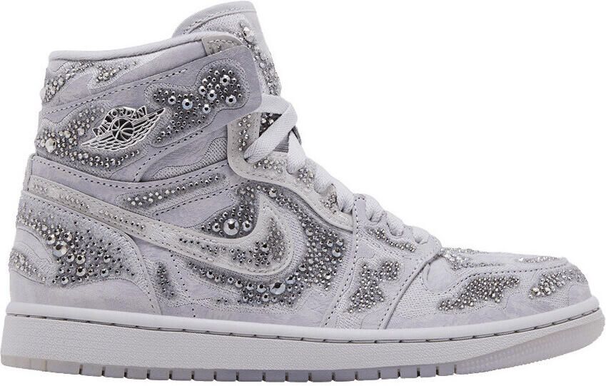 Nike Hoge Sneakers Jordan 1 Retro High OG Swarovski Vast Grey ( 's)