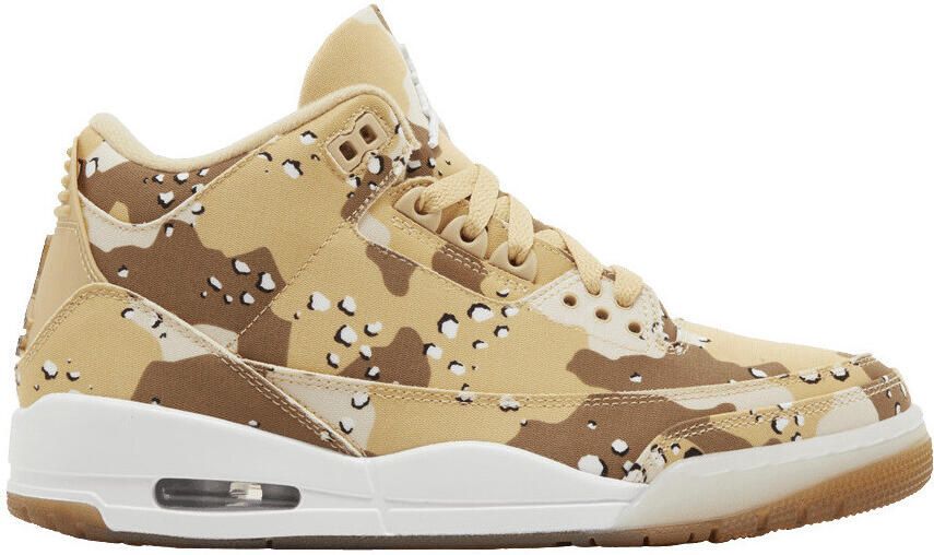 Nike Hoge Sneakers Jordan 3 Retro WNBA Desert Camo (Women's)