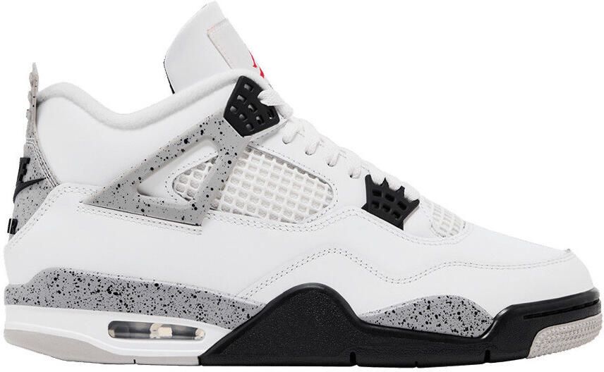 Nike Hoge Sneakers Jordan 4 Retro White Ce t