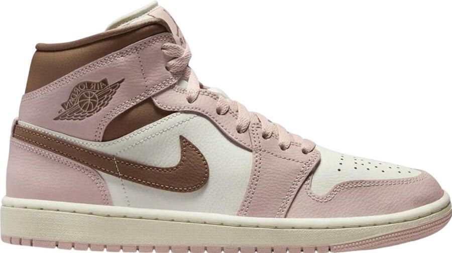 Nike Hoge Sneakers Jordan Brand Air Jordan 1 Mid Wmns "Pink"
