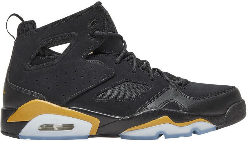 Nike Hoge Sneakers Jordan Flight Club 91 Black Metallic Gold (2021)