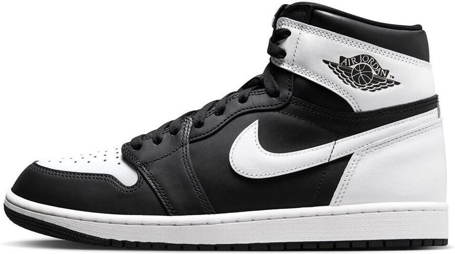 Air Jordan Nike 1 Retro High OG Black & White Heren Sneakers Basketbal Schoenen Leer DZ5485 - Foto 3