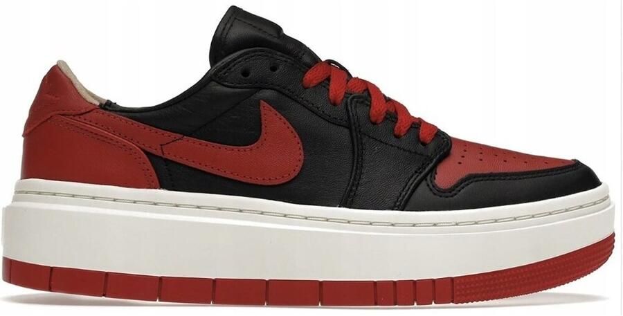 Nike Air Jordan 1 Elevate Low SE Bred (Women's) DQ1823-006 RED Zwart Rood Schoenen - Foto 3