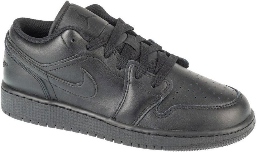 Jordan Air 1 Low (gs) Basketball Schoenen black black black maat: 39 beschikbare maaten:36.5 38.5 39 40