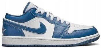 Jordan Wmns Air 1 Low White Dk Marina Blue White Schoenmaat 36 1 2 Sneakers DC0774 114 - Foto 4