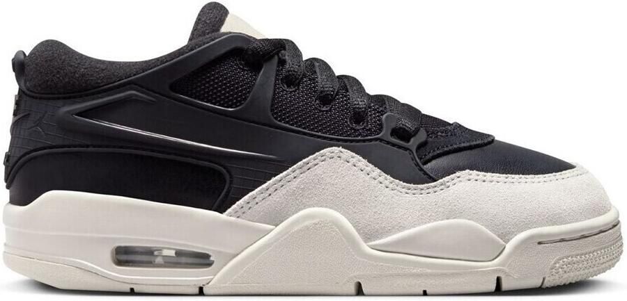 Jordan Air 4 RM (GS) Basketball in zwart formaten: 38.5 - Foto 2