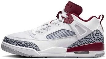 Jordan SPIZIKE LOW White Wolf Grey Anthracite Team Red- Heren White Wolf Grey Anthracite Team Red