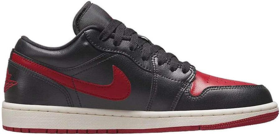 Nike Air Jordan 1 Low Bred Sail Sneakers Unisex - Foto 3