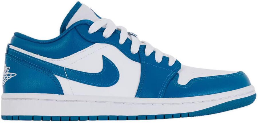 Jordan Wmns Air 1 Low White Dk Marina Blue White Schoenmaat 36 1 2 Sneakers DC0774 114 - Foto 4