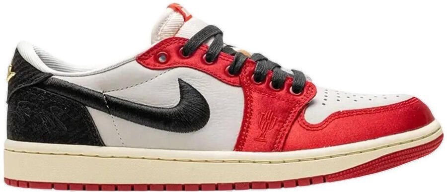 Nike Lage Sneakers Baskets Air Jordan 1 Retro Low OG Trophy Room cuir