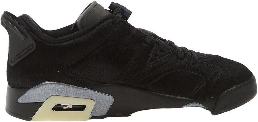 Nike Lage Sneakers Baskets air jordan 6 retro low blackout cuir