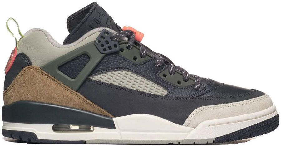Jordan Sneakers laag 'Spizike' lichtbruin antraciet groen mintgroen