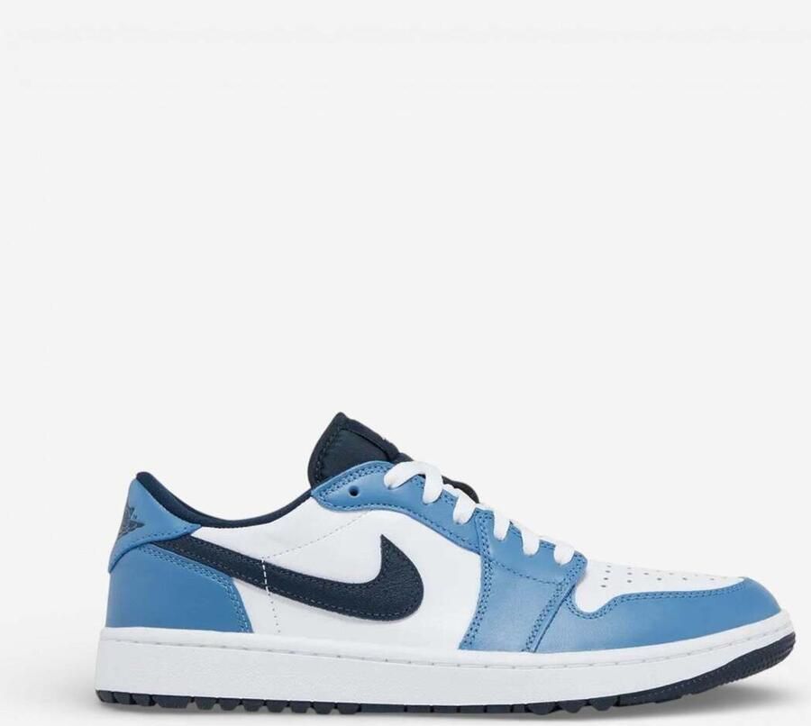 Nike Lage Sneakers Jordan 1 Low Golf White Aegean Storm - Foto 2