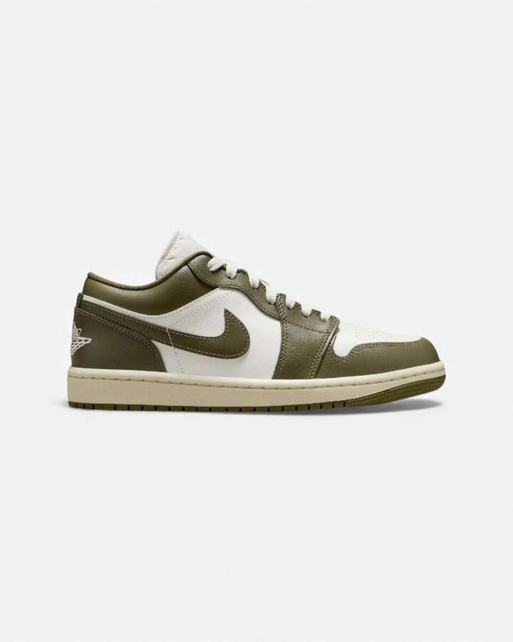 Nike Lage Sneakers Jordan 1 Low Medium Olive ( 's)