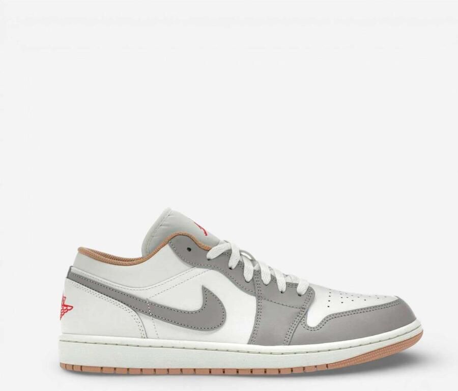 Nike Lage Sneakers Jordan 1 Low Sail College Grey Rattan