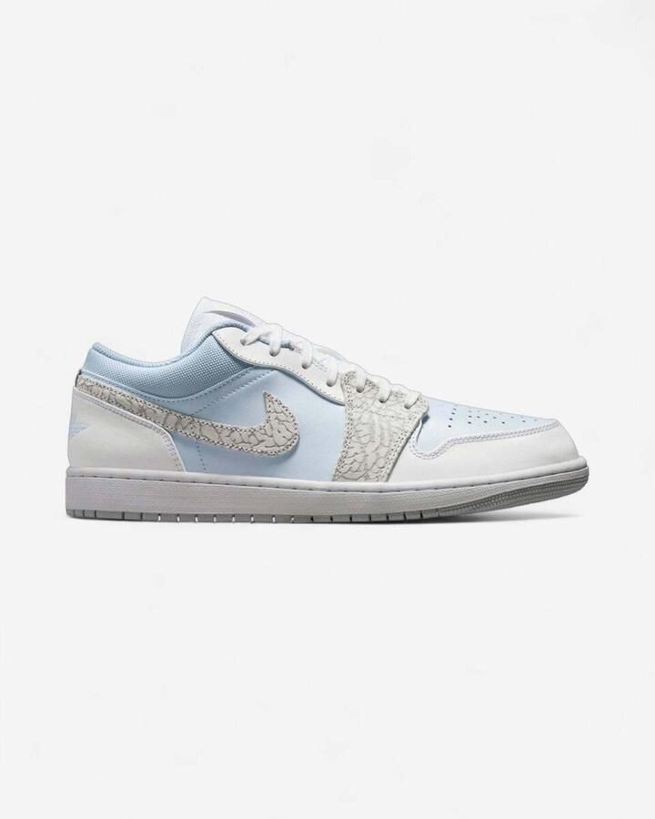 Nike Lage Sneakers Jordan 1 Low SE Blue Tint Elephant Print