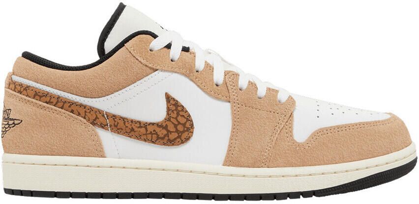 Nike Lage Sneakers Jordan 1 Low SE Brown Elephant - Foto 3