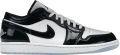 Nike Air Jordan 1 Low Black White 'Concord' DV1309 - Zwart