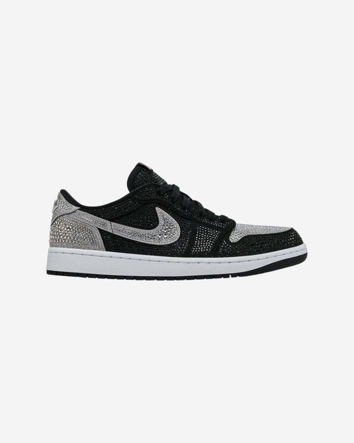 Nike Lage Sneakers Jordan 1 Retro Low OG Swarovski Stealth (Women's)