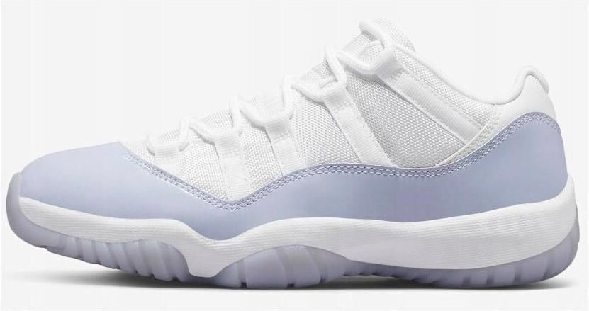 Jordan Wmns Air 11 Retro Low White Pure Violet White Schoenmaat 35 1 2 Sneakers AH7860 101 - Foto 7