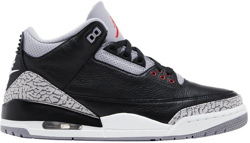Nike Lage Sneakers Jordan 3 Retro OG Black Ce t (2024)