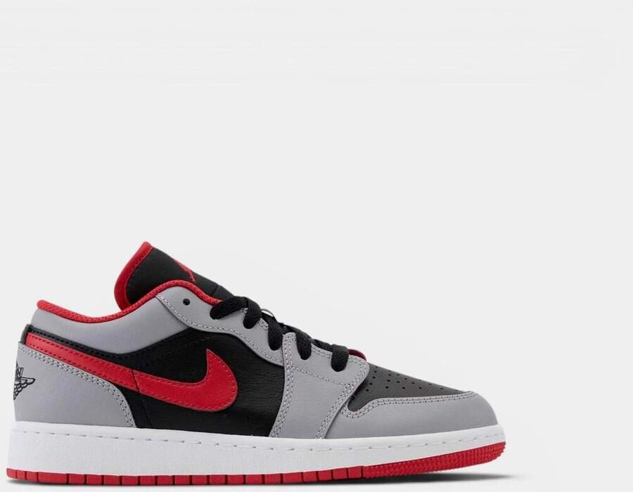 Nike Lage Sneakers Jordan Brand Air Jordan 1 Low (GS) "Ce t Grey Fire Red"