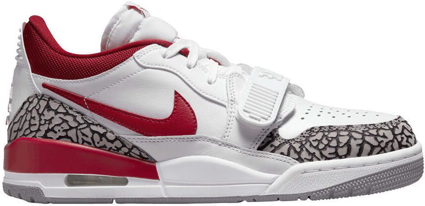 Nike Lage Sneakers Jordan Legacy 312 Low White Cement Gym Red (Women's)