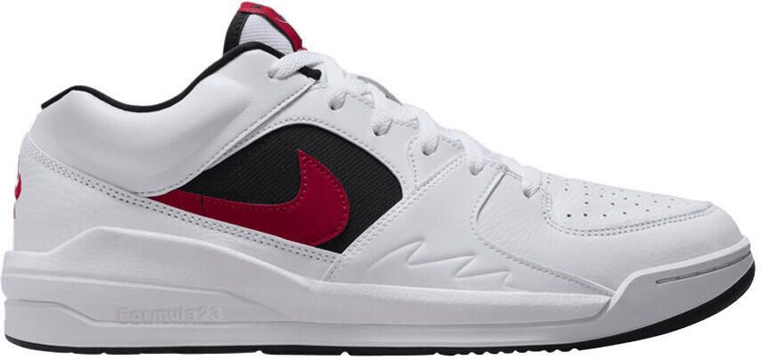 Nike Lage Sneakers Jordan Stadium 90 White Black Gym Red