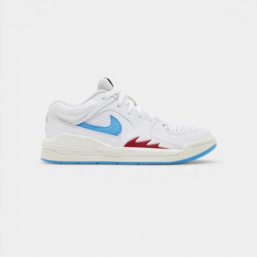 Nike Lage Sneakers Jordan Stadium 90 White Dark Powder Blue (Women's)