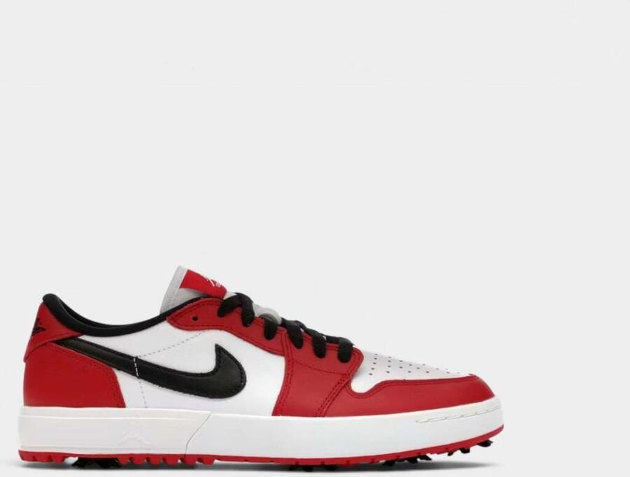 Nike Sneakers Jordan 1 Low Golf Spiked Varsity Red White Black