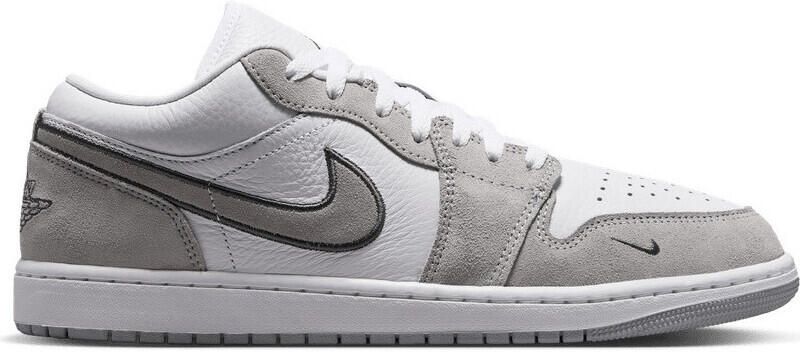 Nike Sneakers Jordan 1 Low White Iron Grey