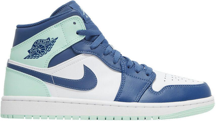 Nike Air Jordan 1 Mid Mystic Navy Mint Foam 554724-413 Kleur als op foto Schoenen