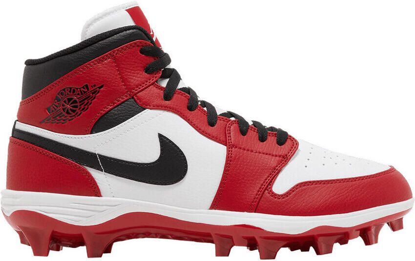 Nike Sneakers Jordan 1 Mid TD Cleat Chicago (2023)