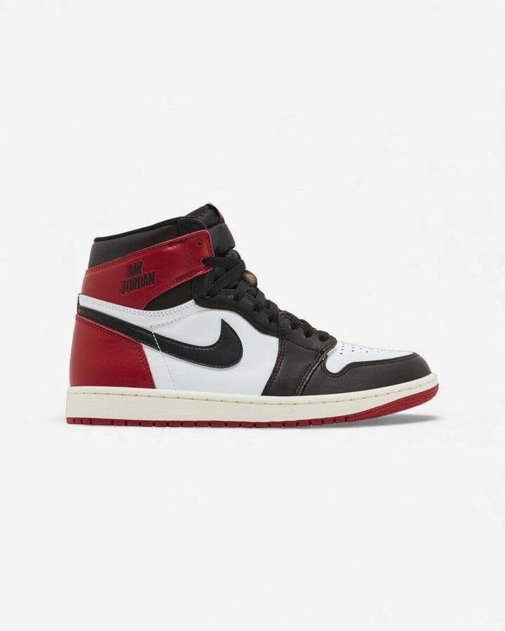 Nike Sneakers Jordan 1 Retro High OG Black Toe Reimagined