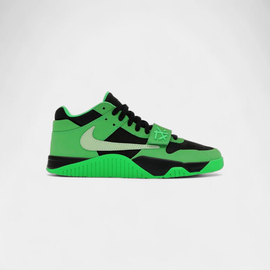 Nike Sneakers Jordan CJ1 T-Rexx Travis Scott Green Spark