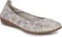 Josef Seibel Fenja 01 Ballerina für Damen Beige - Thumbnail 1