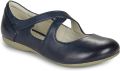 Josef Seibel Ballerina's met riempje Fiona 72 gespschoen lage schoen feest schoen met klittenbandsluiting - Blauw