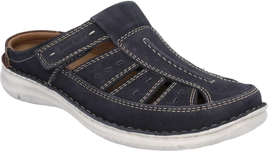 Josef Seibel Clogs ANVERS 76 zomerschoen slippers klittenbandschoen met klittenbandsluiting k-breedte - Foto 4