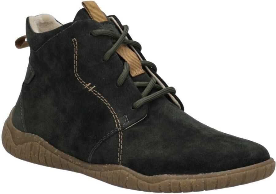 Josef Seibel WYNONA 05 Hoge sneakers Veterboots Dames veterschoenen Dames sneakersHalf-hoge schoenen Groen - Foto 3