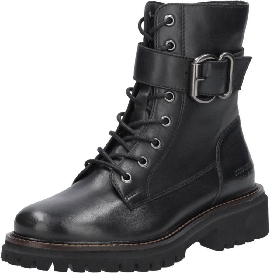 Josef Seibel RACHEL 04 Hoge sneakers Veterboots Dames veterschoenen Dames sneakersHalf-hoge schoenen Zwart - Foto 2