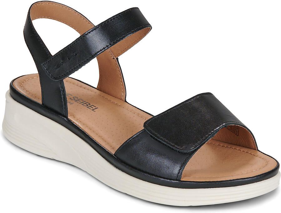 Josef Seibel Sandalen Sevran 01 vrijetijdsschoen sleehak sandaal met klittenbandsluiting - Foto 4
