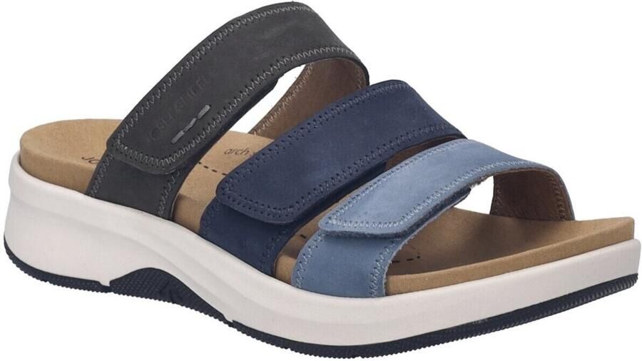 Josef Seibel Dames Slipper Estelle 11 97311-380-599 Blauw Combi - Foto 2