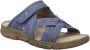Josef Seibel Brenda 10 Sandale für Damen Blau - Thumbnail 2