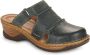 Josef Seibel Clogs Catalonia 84 vintage blokhak zomerschoen slippers met 4 5 cm hak - Thumbnail 1
