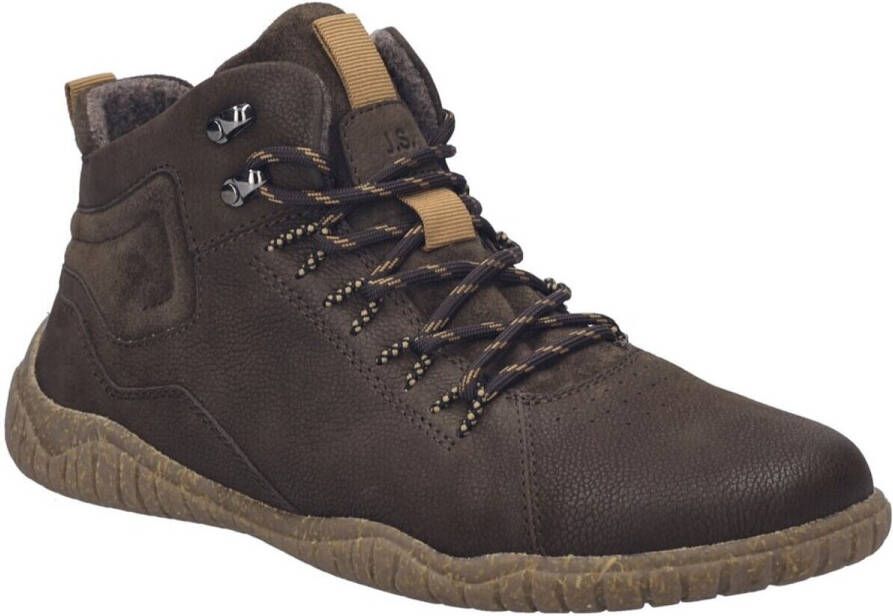 Josef Seibel WALLACE 03 Vrije tijd half-hoogHeren veterschoenHeren sneakersPopulaire damesschoenen JosefPopulaire herenschoenen JosefBarefoot Bruin - Foto 4