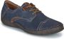 Josef Seibel Fergey 41 Halbschuh für Damen Blau - Thumbnail 2