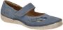 Josef Seibel Fergey 58 Ballerina für Damen Blau - Thumbnail 2