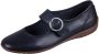 Josef Seibel Fenja 18 Ballerina für Damen Blau - Thumbnail 2