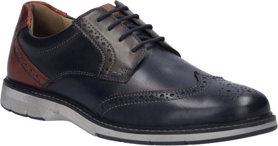Josef Seibel Schoenen met perforatie Stuart 07 brogue businessschoen suiteschoen met vleugelkappen - Foto 2