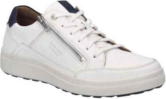 Josef Seibel MADDOX~07~~~~~~~~~~~~~~~~~~~~~ Lage sneakersVrije tijdsschoenenHeren sneakers Wit beige - Foto 4